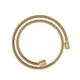 AXOR-HG-AXOR-ShowerSolutions-Textilbrauseschlauch-1-25-m-mit-konischer-und-zylindrischer-Mutter-Brushed-Gold-Optic-28227250 gallery number 1